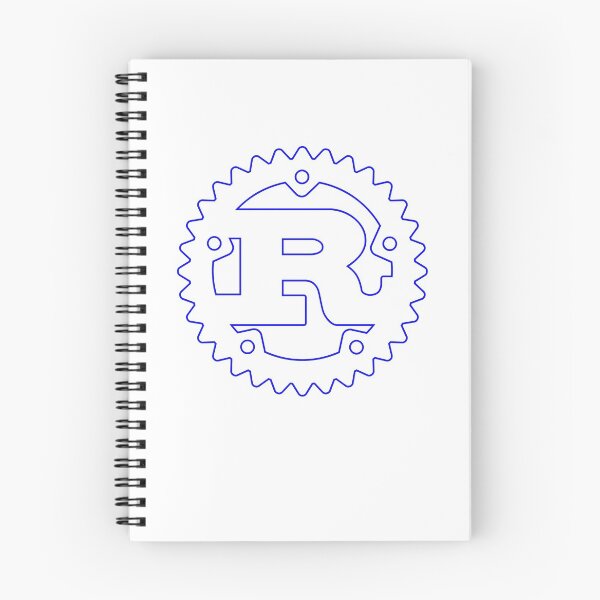 Item preview, Rust (Transparent/Blue) Logo Long Sleeve T-Shirt designed and sold by Rainwater Merch.