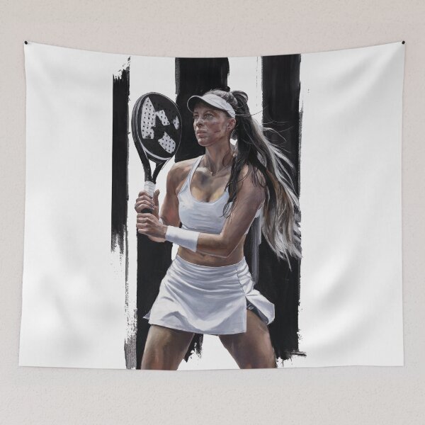 Item preview, Padel Tennis ipad ProCreate art designed and sold by tee-blah-blah.