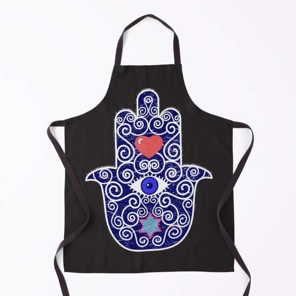Item preview, Hamsa Toss Navy designed and sold by Nina May Designs.
