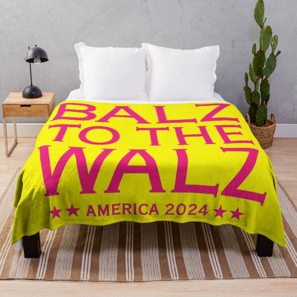 Item preview, Balz to the Walz (hot pink 2) designed and sold by Thelittlelord.