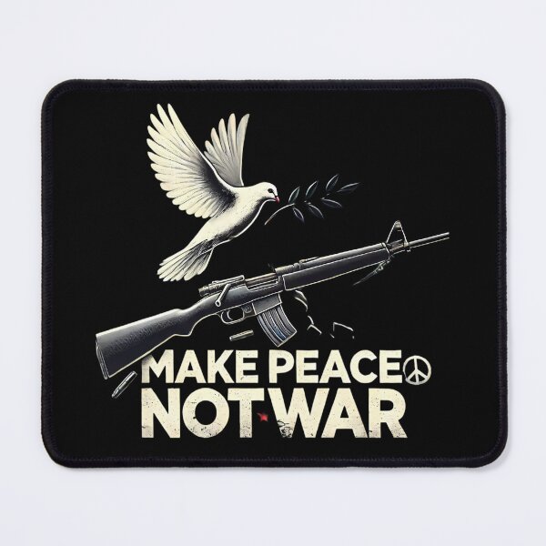 Item preview, Make Peace, Not War. designed and sold by Linework Studio.