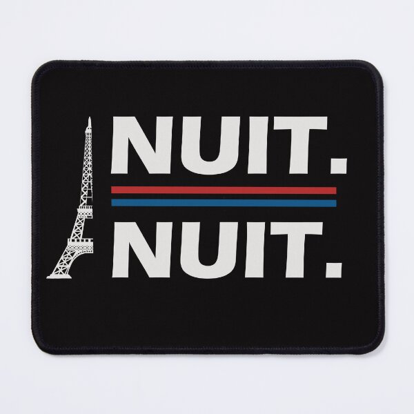 Item preview, Nuit Nuit night night french words Paris tower- Tour Eiffel designed and sold by AxelBrook.