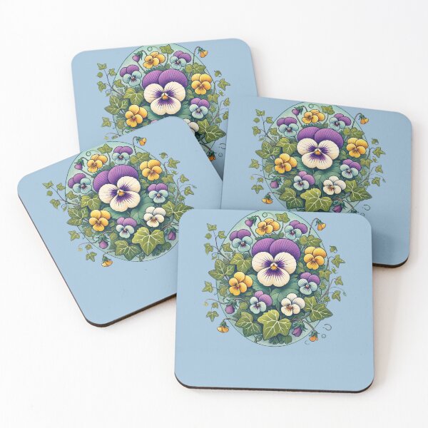 Item preview, Pansies designed and sold by FrictionMaxxing.