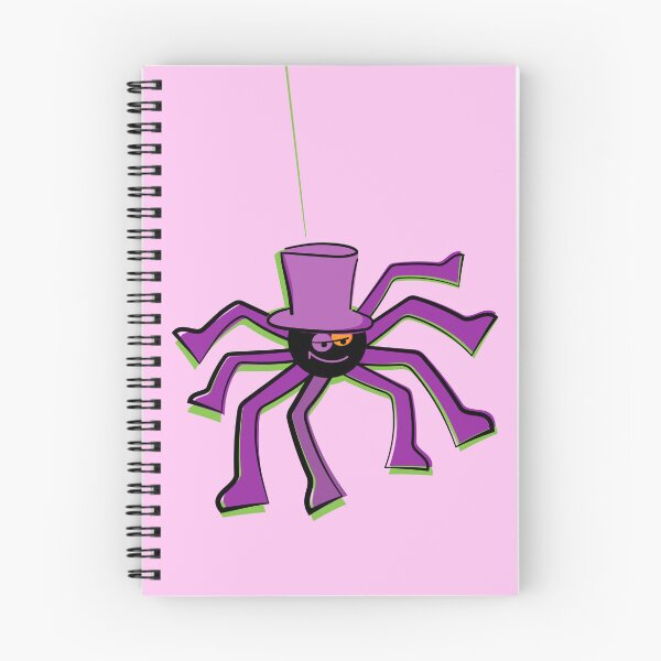 Item preview, Kananga the Halloween Spider on Soft Pink designed and sold by MaestroTAVI.