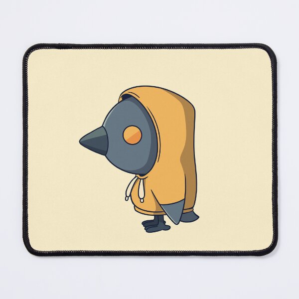 Item preview, Cute Lazy Crow Wearing a Hoodie designed and sold by nicolob.