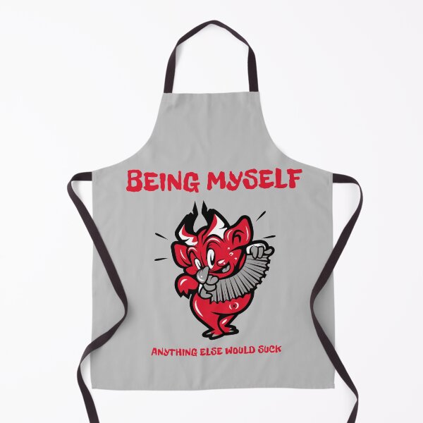 Item preview, Little Devil with Accordion Being Myself Anything Else Would Suck designed and sold by AldenTees.