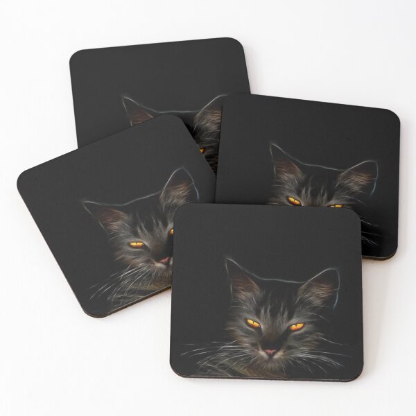 Item preview, Mysterious Cat with Pixel Shades designed and sold by CulinaryCenter.