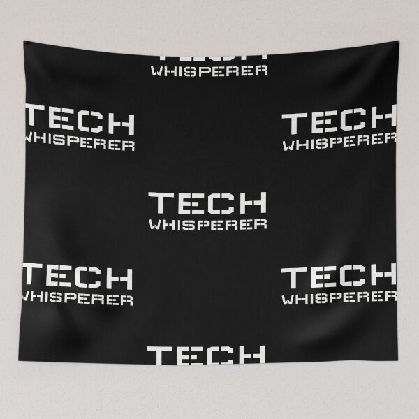 Item preview, Tech whisperer, funny technology/computer expert designed and sold by Merchattack.