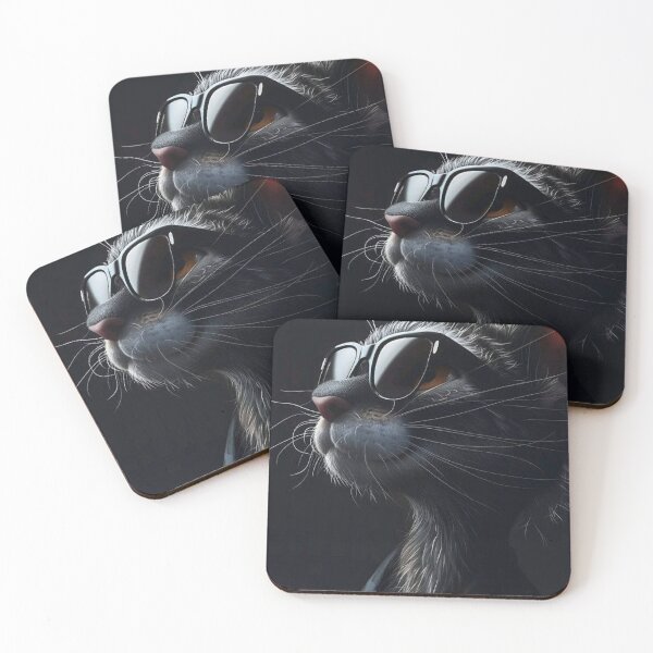 Item preview, Cool Cat in the Cyber Streets" designed and sold by CulinaryCenter.