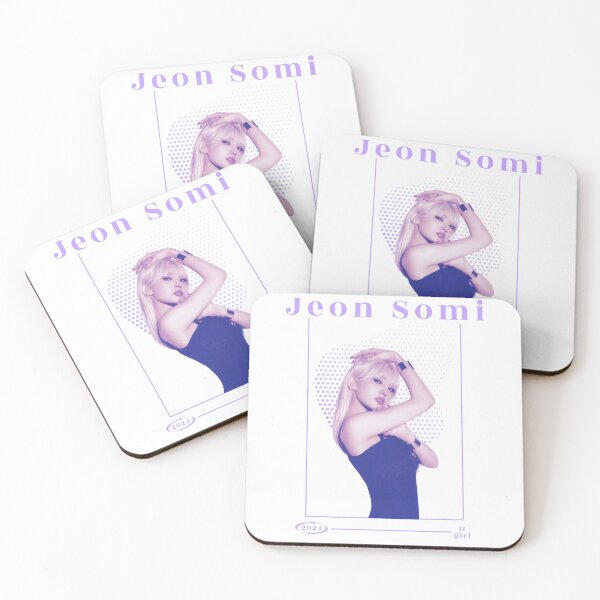 Item preview, Jeon Somi Kpop Cute Purple designed and sold by Ktinn.