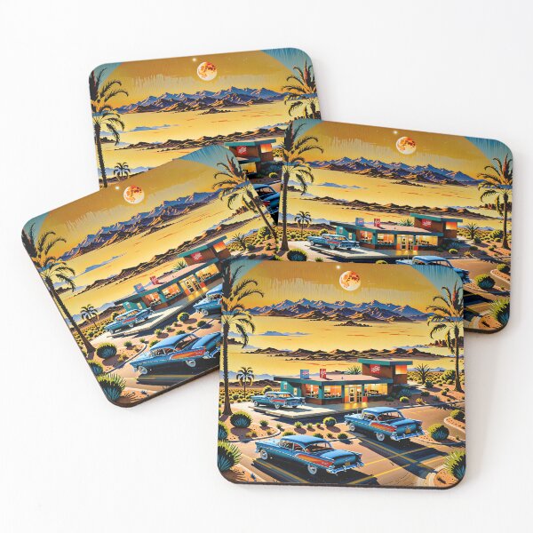 Item preview, Desert Diner Secrets Revealed Under the Moonlight designed and sold by PanoramaPrints.