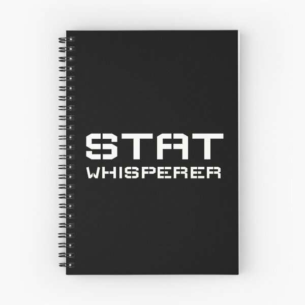 Item preview, Stat whisperer, funny data/statistics expert designed and sold by Merchattack.