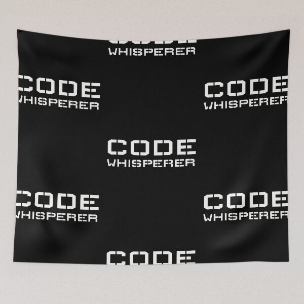 Item preview, Code whisperer, funny technology/computer expert designed and sold by Merchattack.