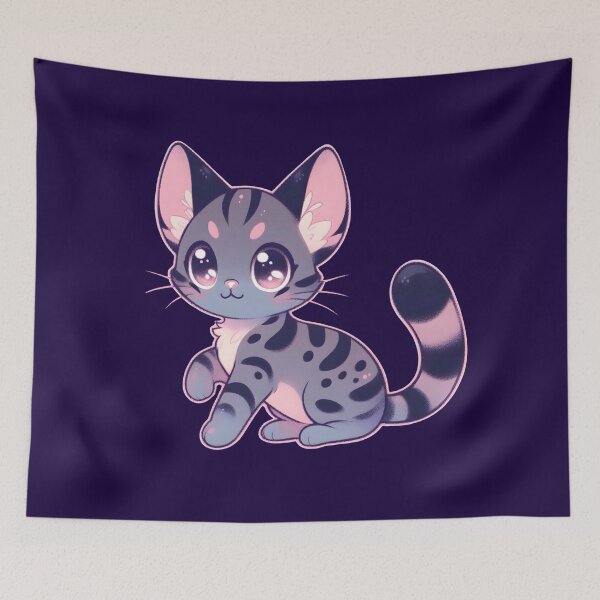 Item preview, Cute savannah cat designed and sold by Anna Halasek.