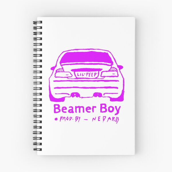 Item preview, Pink Beamer Boy Logo Lil Peep designed and sold by PeepTum.