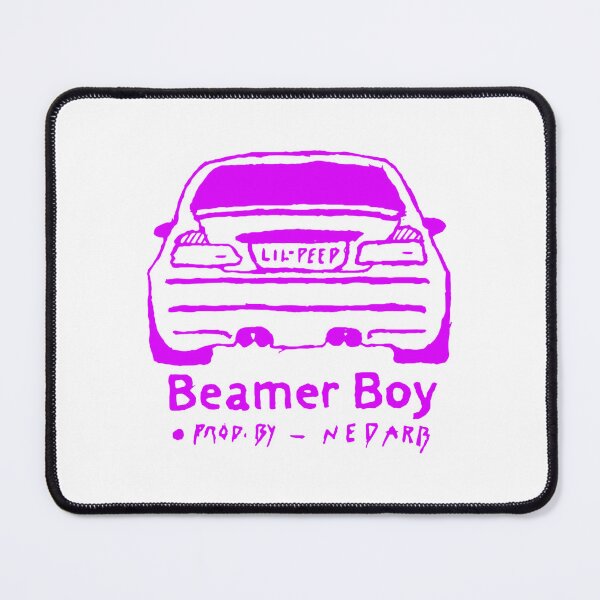 Item preview, Pink Beamer Boy Logo Lil Peep designed and sold by PeepTum.