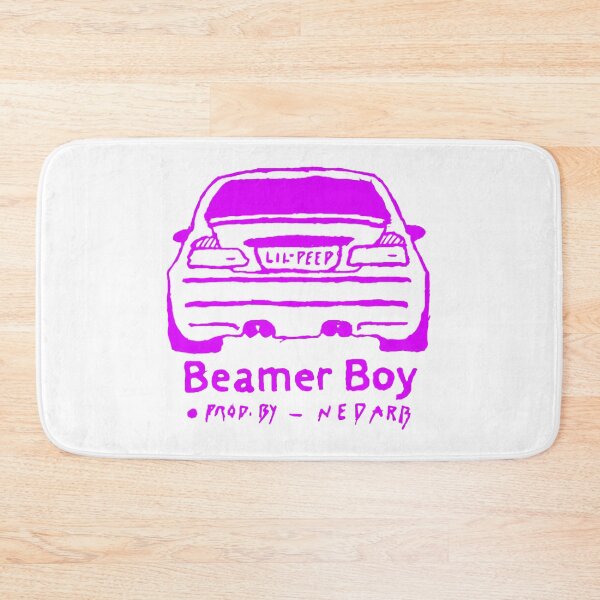 Item preview, Pink Beamer Boy Logo Lil Peep designed and sold by PeepTum.