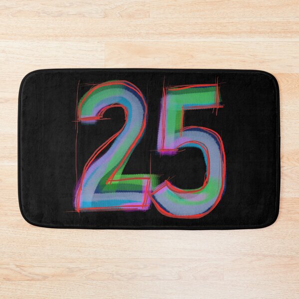 Item preview, 25 Twenty-Five Funny Gifts For Fans Of Numbers And Colorful Drawings designed and sold by ZIPsketch.