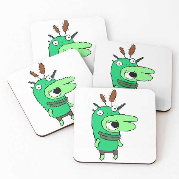 Item preview, Glep as Mr. Frog  - Smiling Friends Pixel Art designed and sold by MaddieMade.