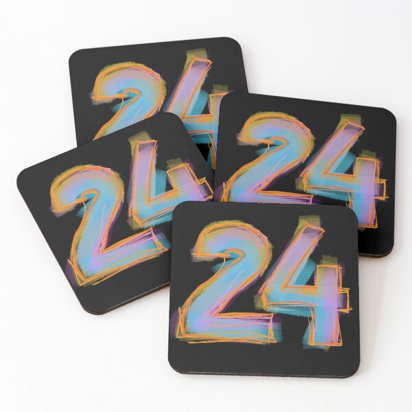Item preview, 24 Twenty-Four Funny Gifts For Fans Of Numbers And Colorful Drawings designed and sold by ZIPsketch.