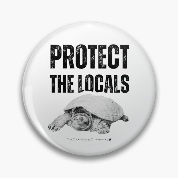 Item preview, Protect the Locals- Snapping Turtle designed and sold by Couchiching Conservancy.