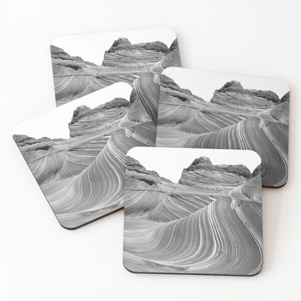 Item preview, Black And White Desert Landscape designed and sold by Bunmigraphics .
