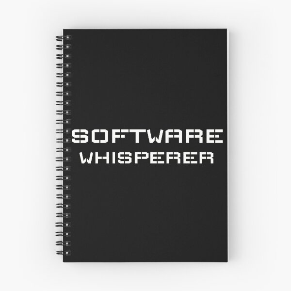 Item preview, Software whisperer, funny software/program expert designed and sold by Merchattack.