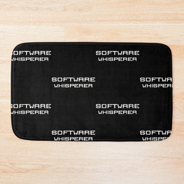Item preview, Software whisperer, funny software/program expert designed and sold by Merchattack.