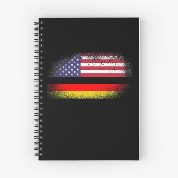 Item preview, Distressed Half America Half Germany Flag Mix designed and sold by lo-qua-t.