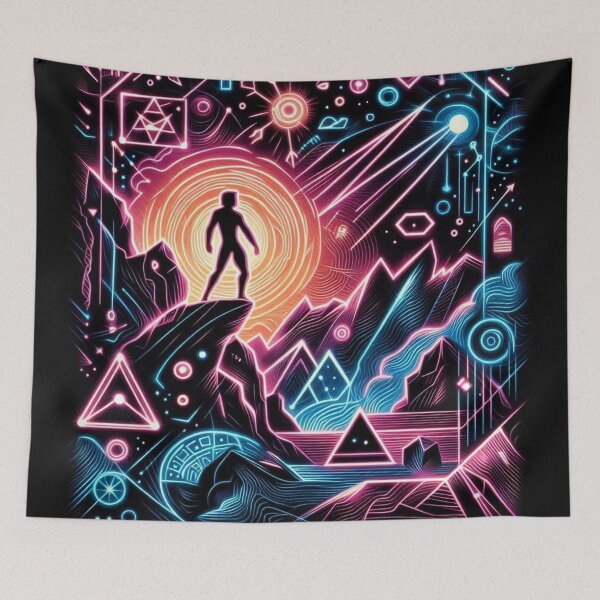 Item preview, Hic est homo Geometry Cool Art designed and sold by Simplybe1.