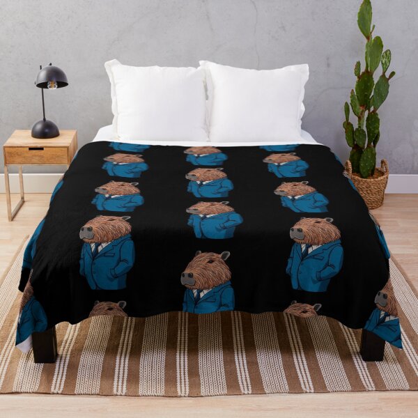 Item preview, Cute Capybara In Suit - Funny Businessman designed and sold by canvadreamer444.