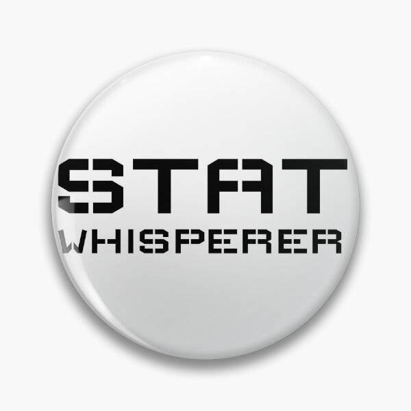 Item preview, Stat whisperer, funny data/statistics expert designed and sold by Merchattack.