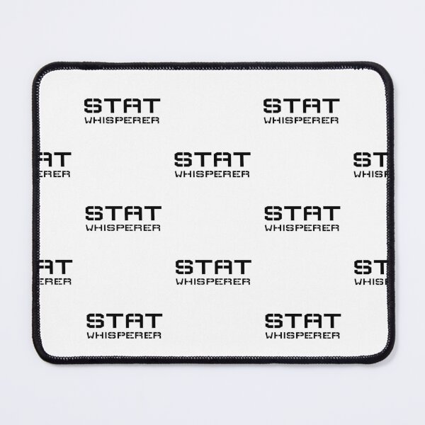 Item preview, Stat whisperer, funny data/statistics expert designed and sold by Merchattack.