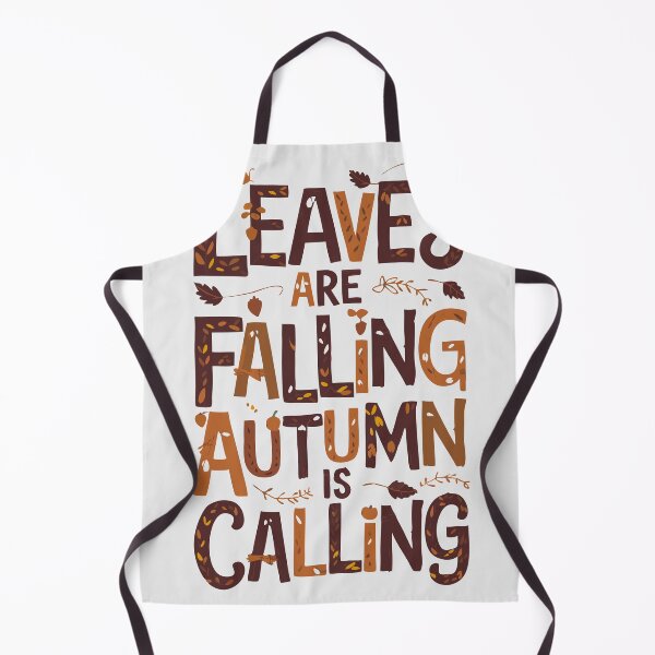 Item preview, Sticker T-Shirt Design Trending: Leaves are Falling, Autumn is Calling designed and sold by ForeverPrintsOK.
