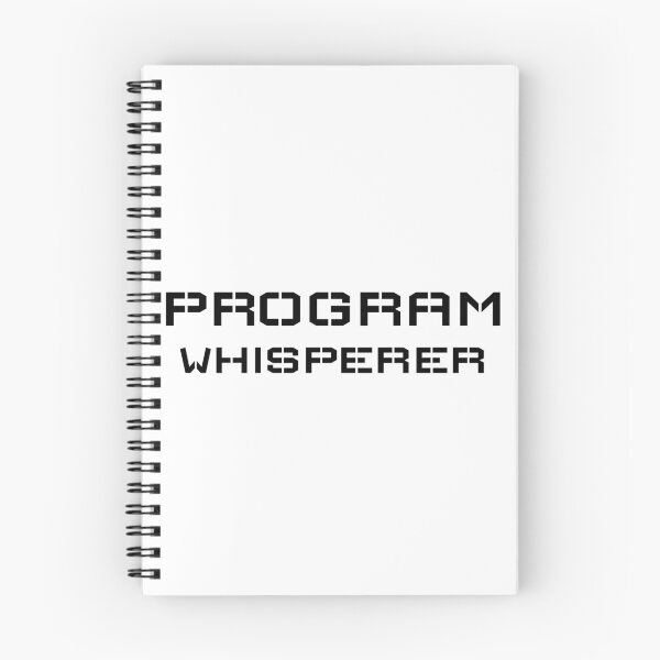 Item preview, Program whisperer, funny technology/computer expert designed and sold by Merchattack.
