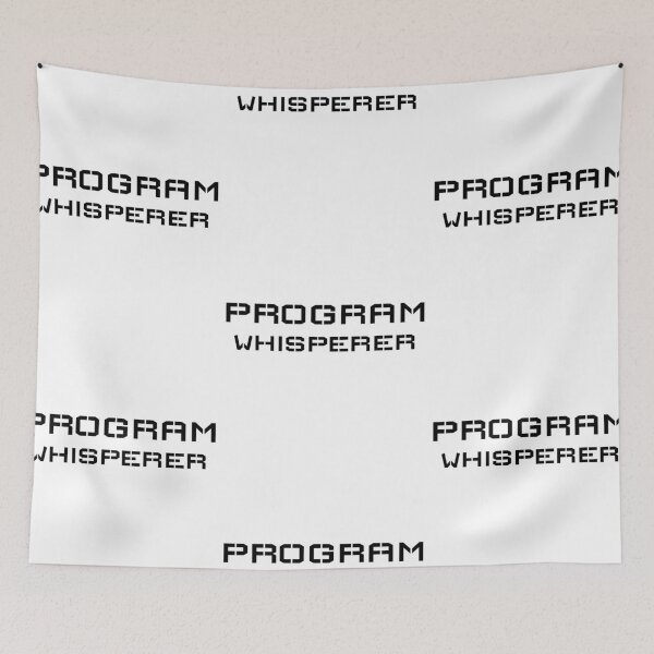 Item preview, Program whisperer, funny technology/computer expert designed and sold by Merchattack.