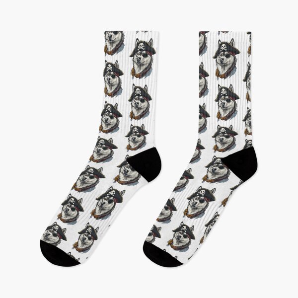 Item preview, Pirate Husky Captain  designed and sold by Wild-Co.