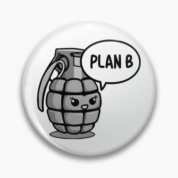 Item preview, Cute Kawaii Grenade, Plan B designed and sold by PlanetMarker.