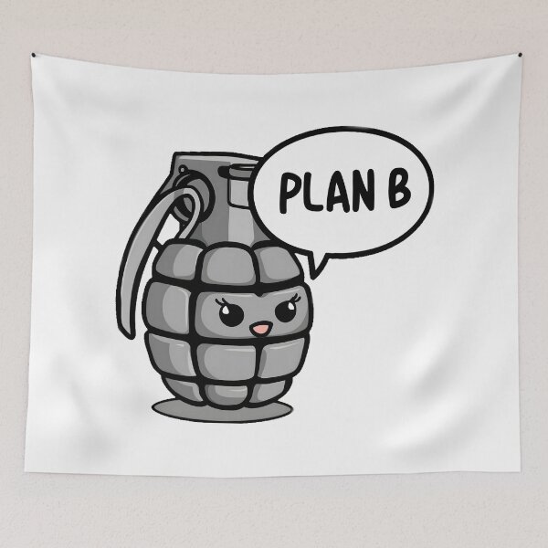 Item preview, Cute Kawaii Grenade, Plan B designed and sold by PlanetMarker.