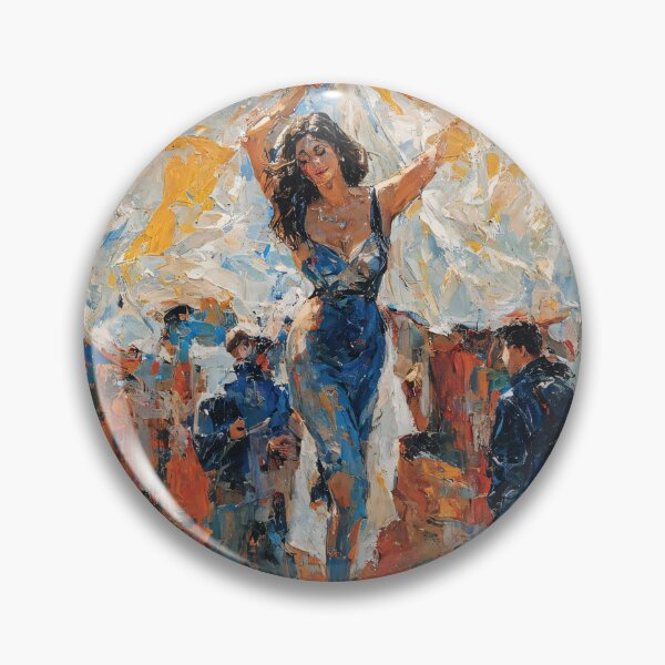 Item preview, The Ascension of Remedios the Beauty - Impasto with Acrylic Paint designed and sold by Second Draft Visuals.