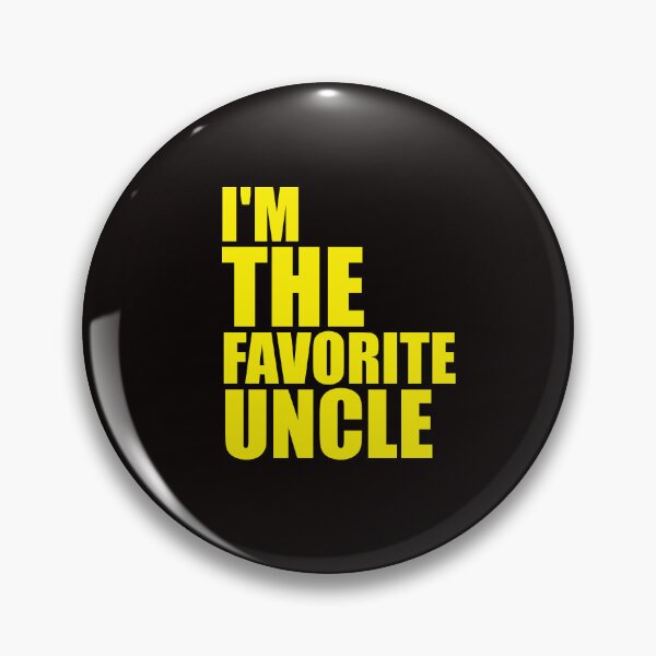 Item preview, I'm The Favorite Uncle designed and sold by DesignDenDo ⭐⭐⭐⭐⭐.