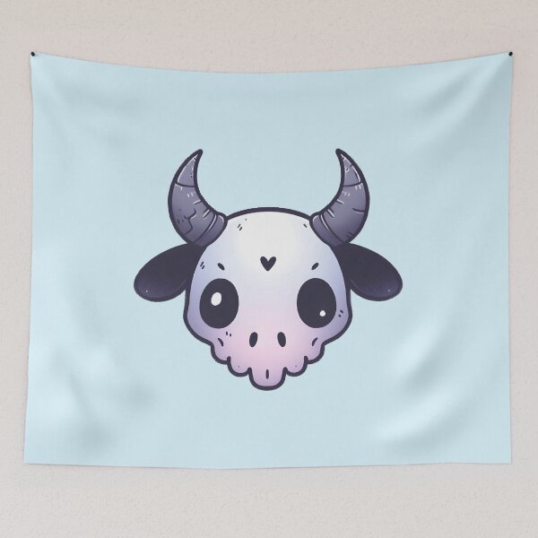 Item preview, Cow skull designed and sold by Anna Halasek.