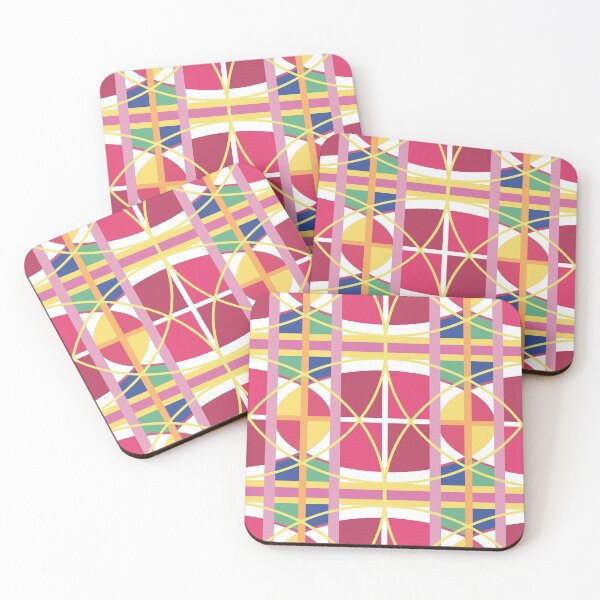 Item preview, Colorful geometric abstract pattern designed and sold by AriLady.