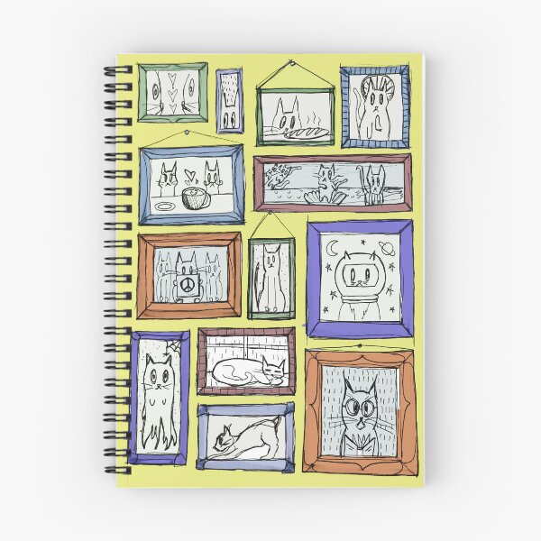 Item preview, Cats in Picture Frames Cute Pattern designed and sold by alisonm47.