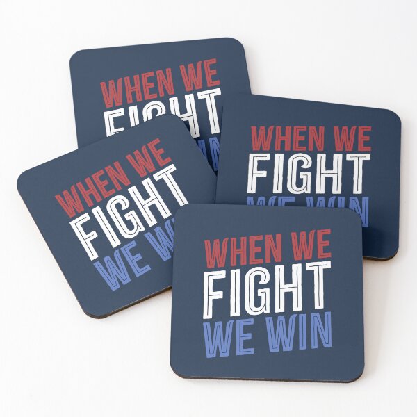 Item preview, When We Fight We Win Kamala Walz designed and sold by lilikoicake.