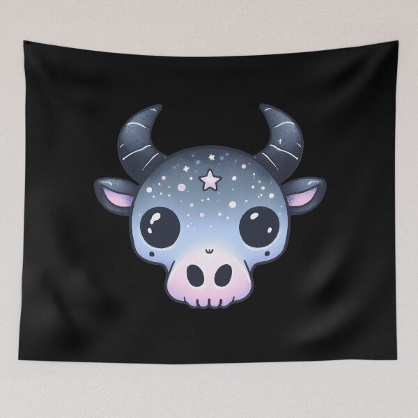 Item preview, Cow skull designed and sold by Anna Halasek.