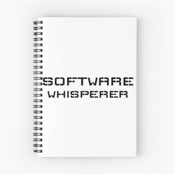 Item preview, Software whisperer, funny software/program expert designed and sold by Merchattack.