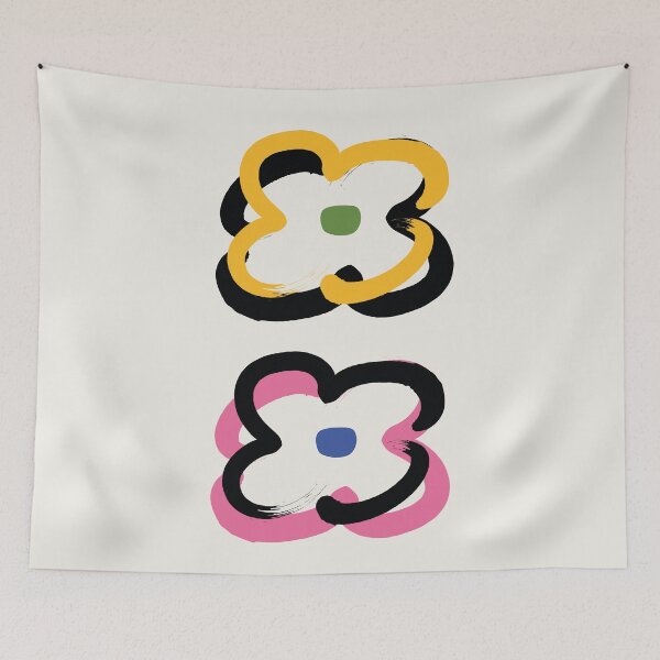Item preview, Abstract Flowers designed and sold by SunsetnJuly.