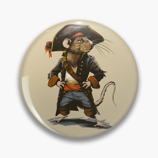 Item preview, Pirate Rat Captain  designed and sold by Wild-Co.