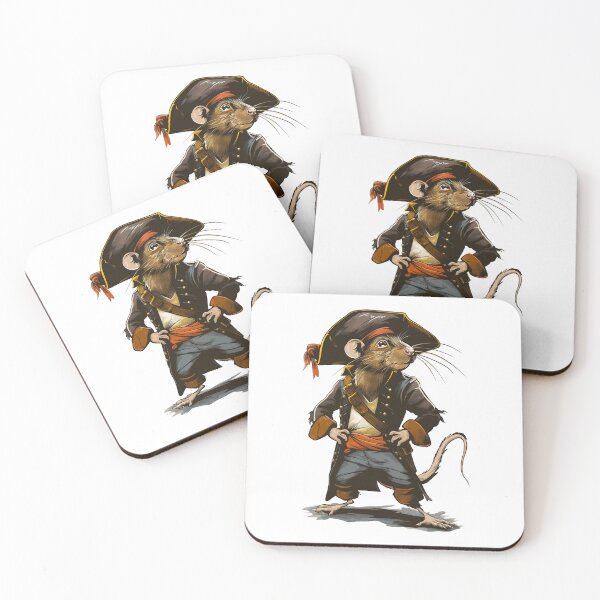 Item preview, Pirate Rat Captain  designed and sold by Wild-Co.